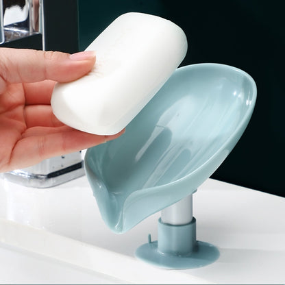 Leaf Shape Soap Box Drain Soap Holder