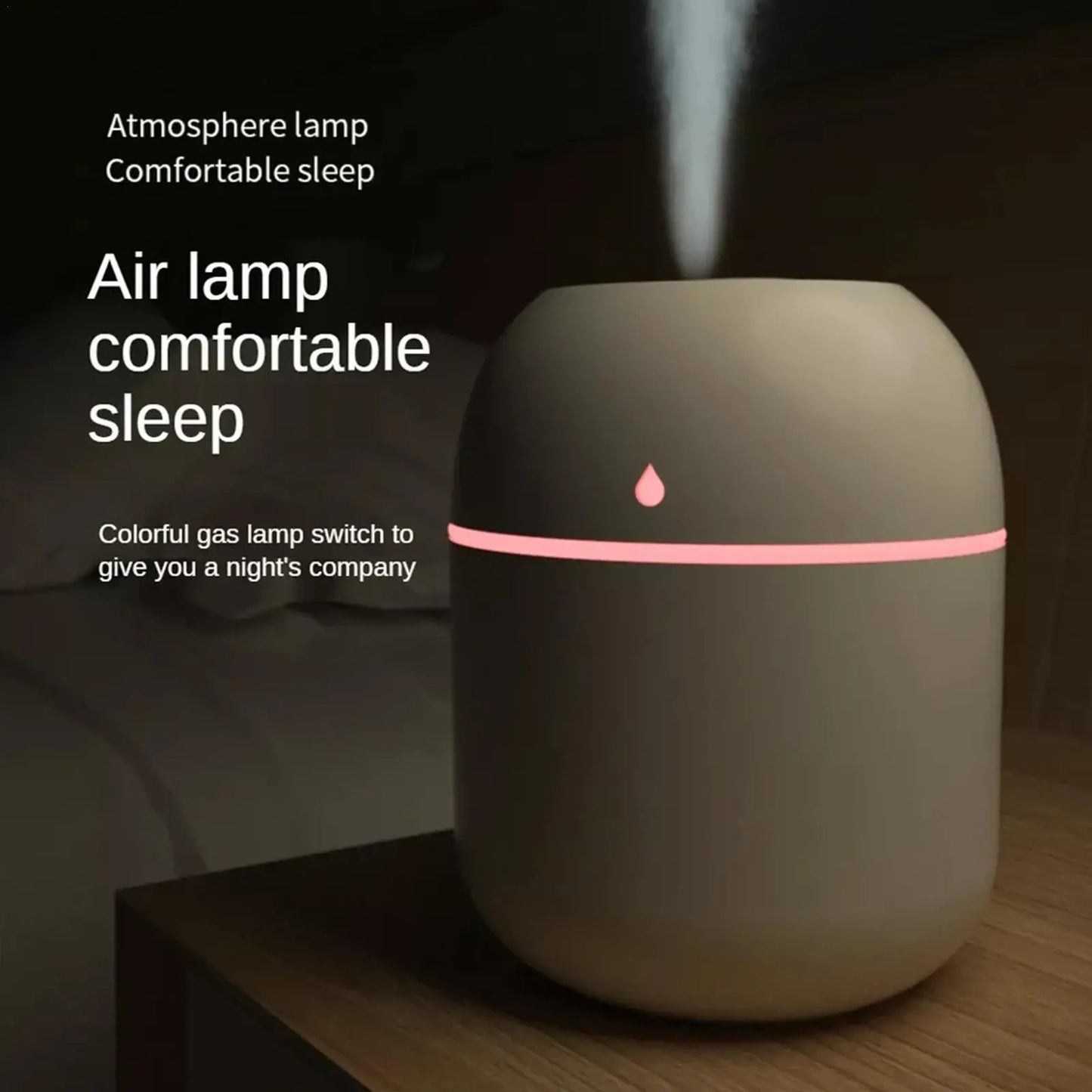 USB Aroma Diffuser Humidifier Sprayer Portable Home Appliance 220ml Electric Humidifier