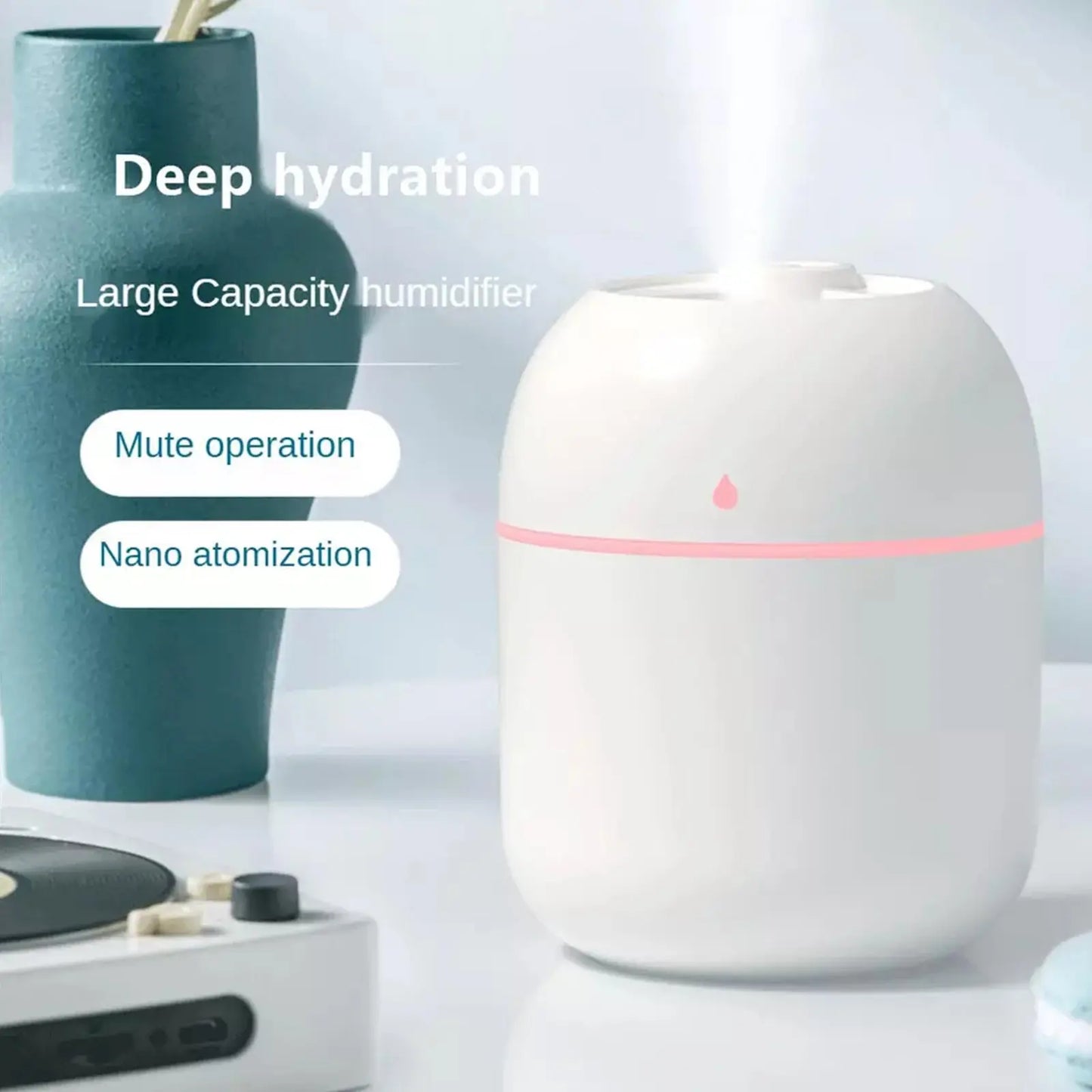 USB Aroma Diffuser Humidifier Sprayer Portable Home Appliance 220ml Electric Humidifier