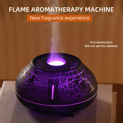 Lava Flame Air Humidifier Aroma diffuser Essential Oil Fragrance Diffusers Mist Sprayer usb type c