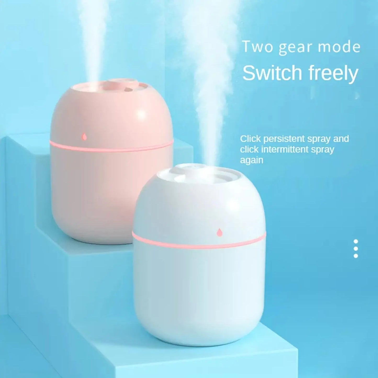 USB Aroma Diffuser Humidifier Sprayer Portable Home Appliance 220ml Electric Humidifier